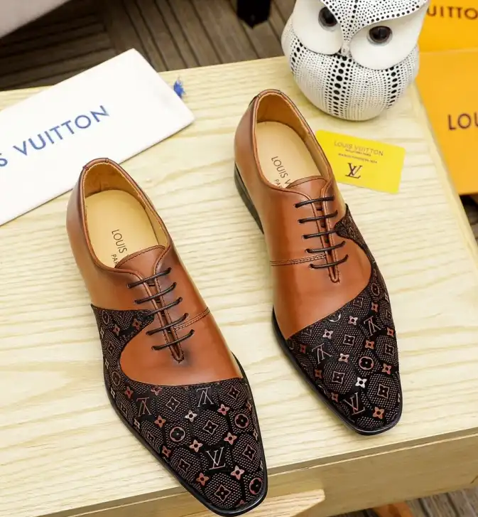 hype LV Leather Shoes