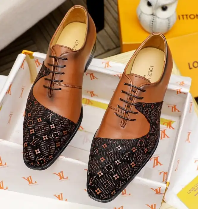 hype LV Leather Shoes