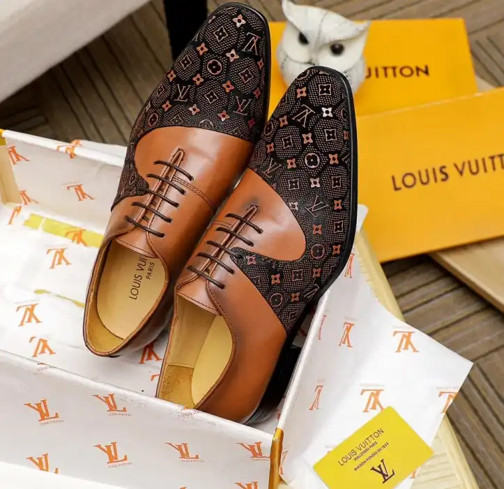 hype LV Leather Shoes