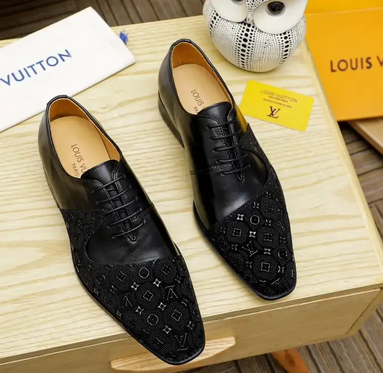 hype LV Leather Shoes