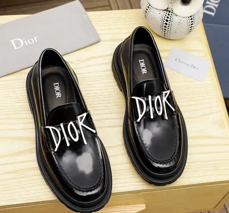 hype Christian Dior Leather Shoes