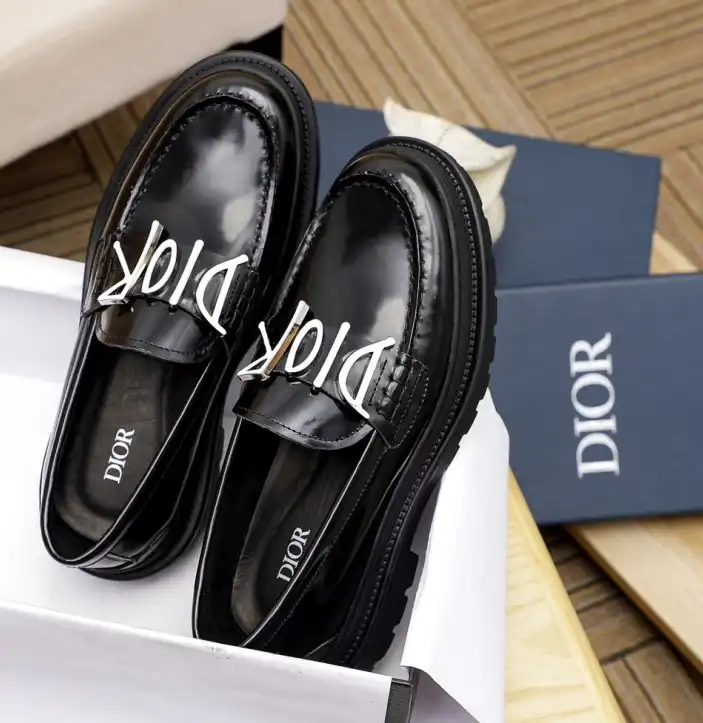 hype Christian Dior Leather Shoes