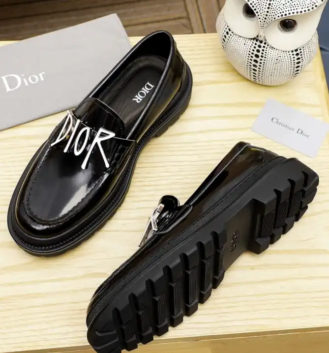 hype Christian Dior Leather Shoes