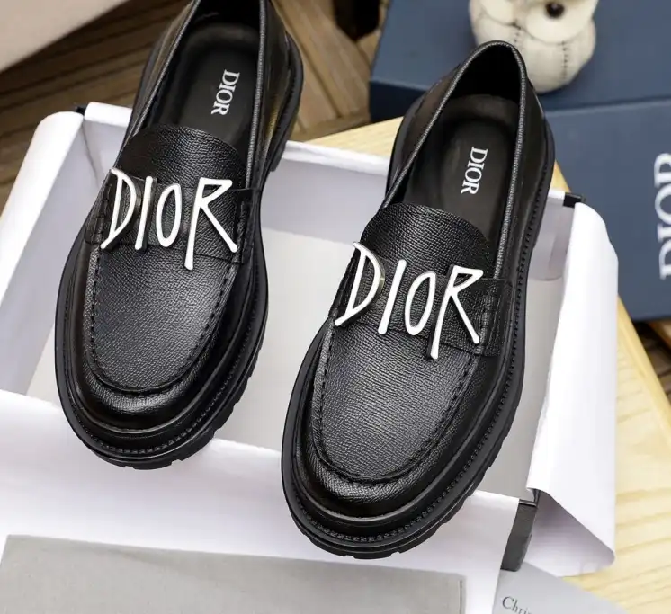 hype Christian Dior Leather Shoes