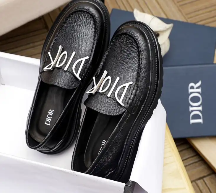 hype Christian Dior Leather Shoes