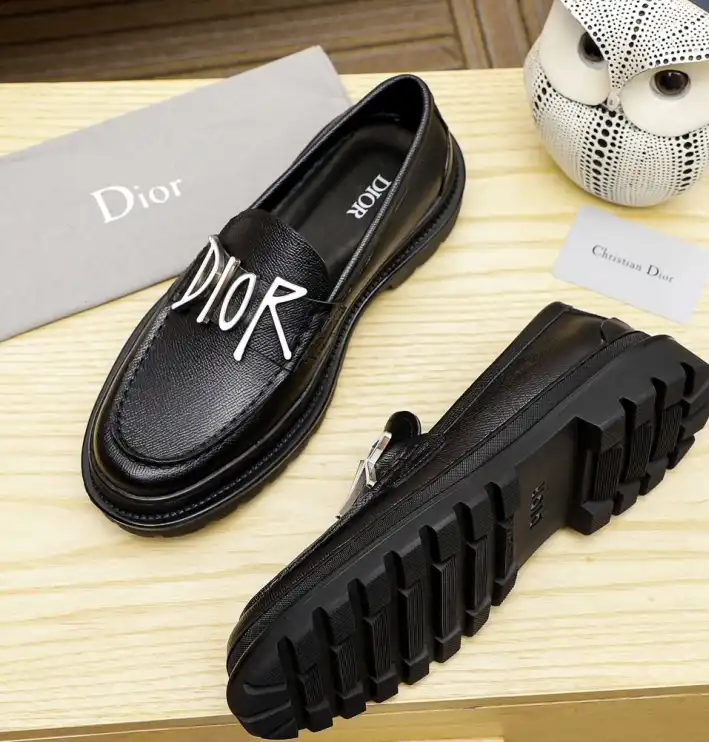 hype Christian Dior Leather Shoes