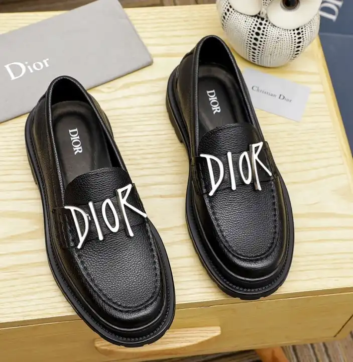 hype Christian Dior Leather Shoes