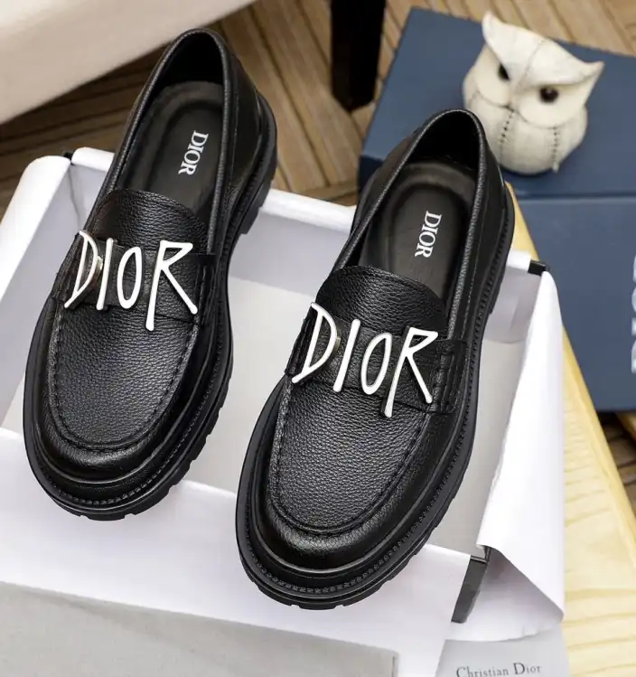 hype Christian Dior Leather Shoes