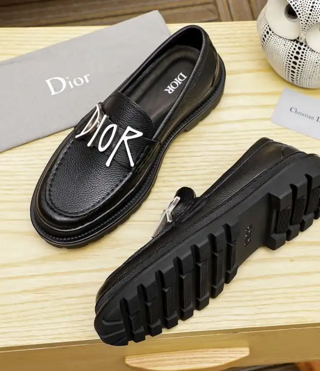 hype Christian Dior Leather Shoes