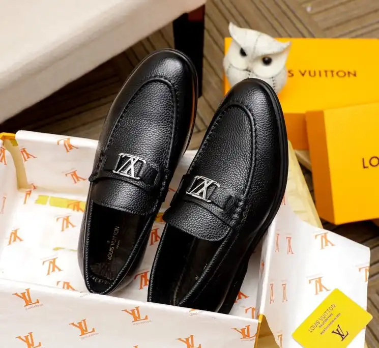 hype LV Leather Shoes