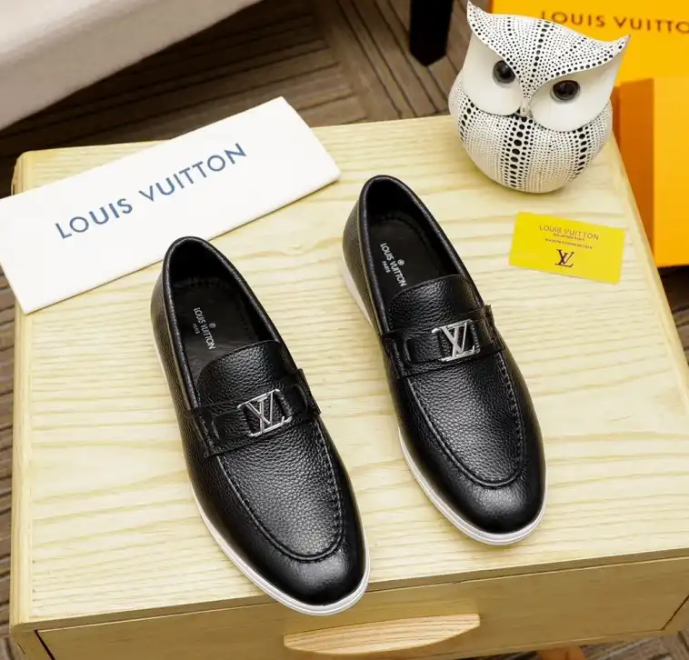 hype LV Leather Shoes