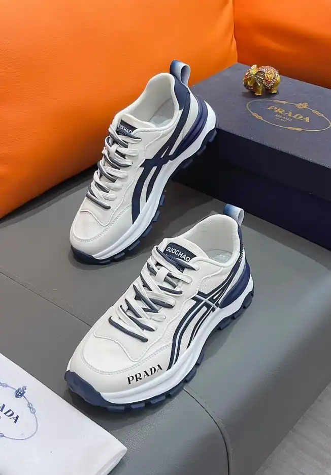 hype Prada Leather Shoes