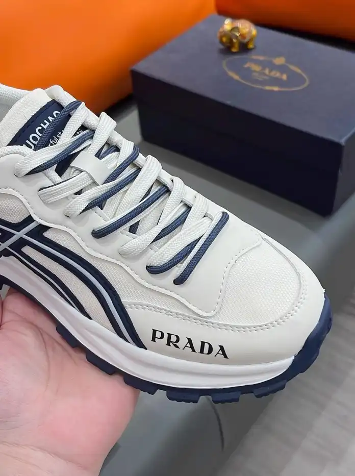 hype Prada Leather Shoes