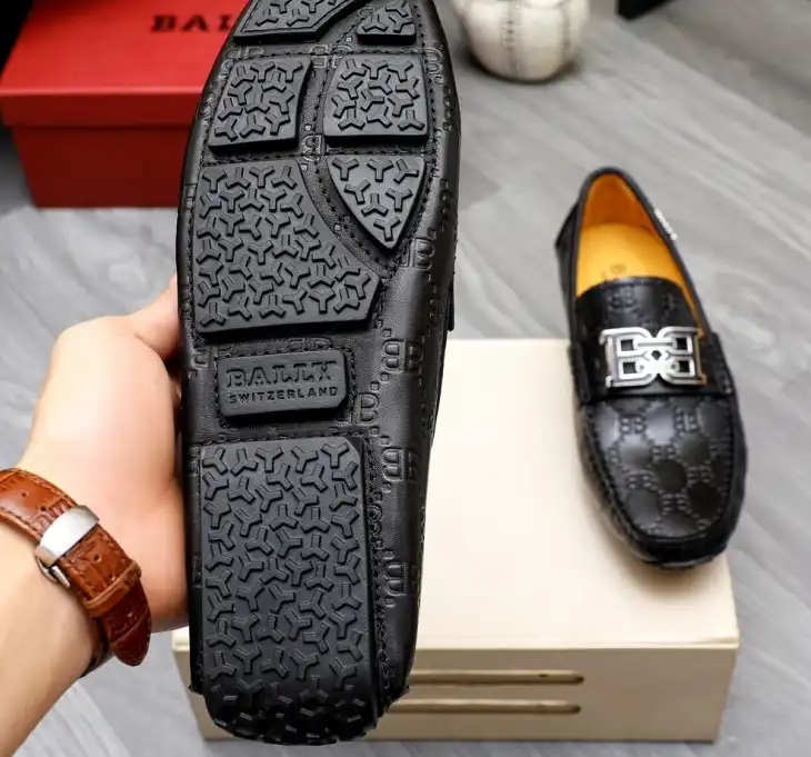 hype Bally Leather Shoes