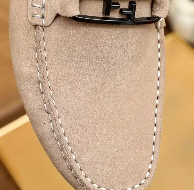 hype Fendi Leather Shoes