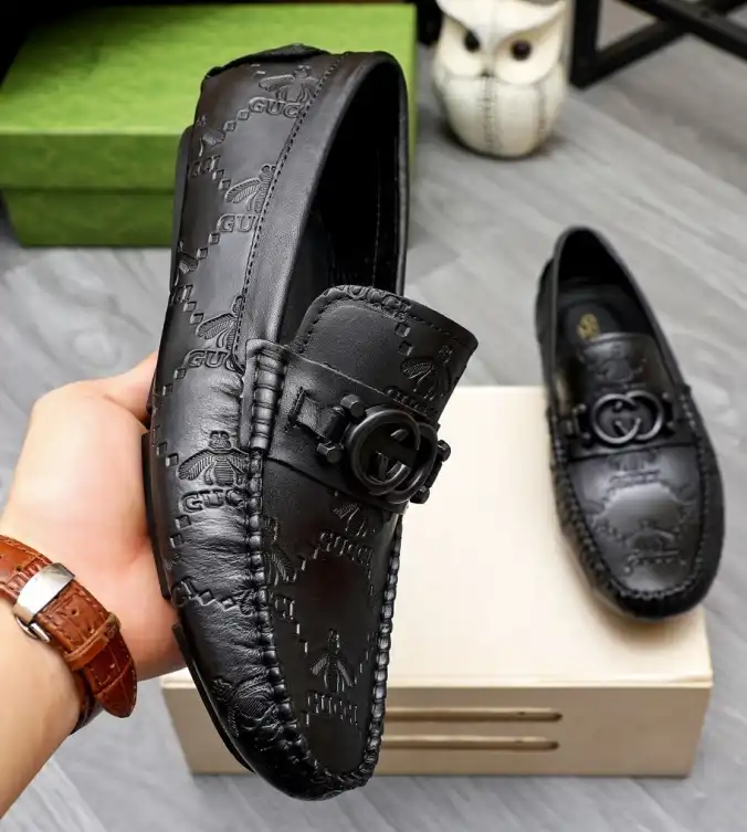 hype Gucci Leather Shoes