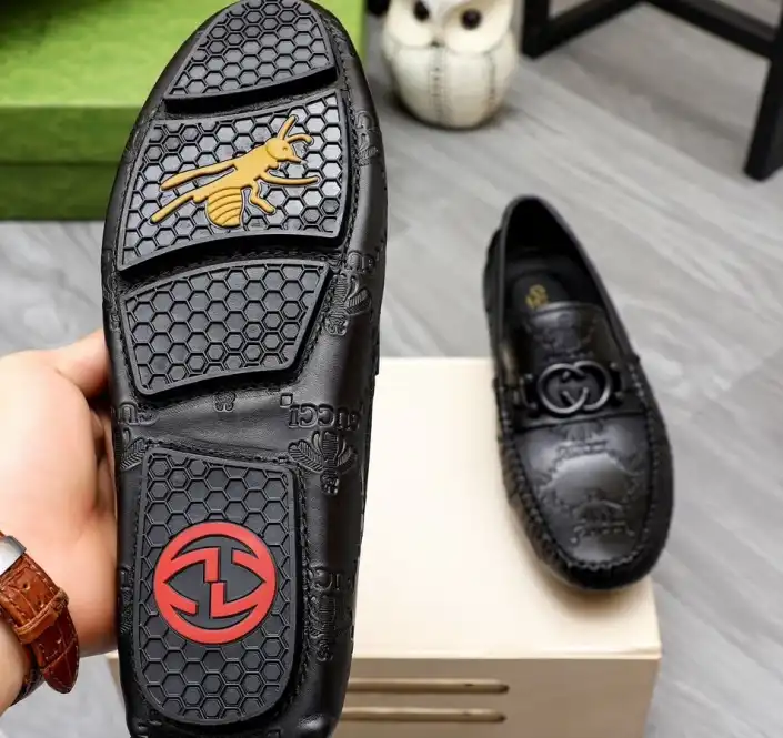 hype Gucci Leather Shoes