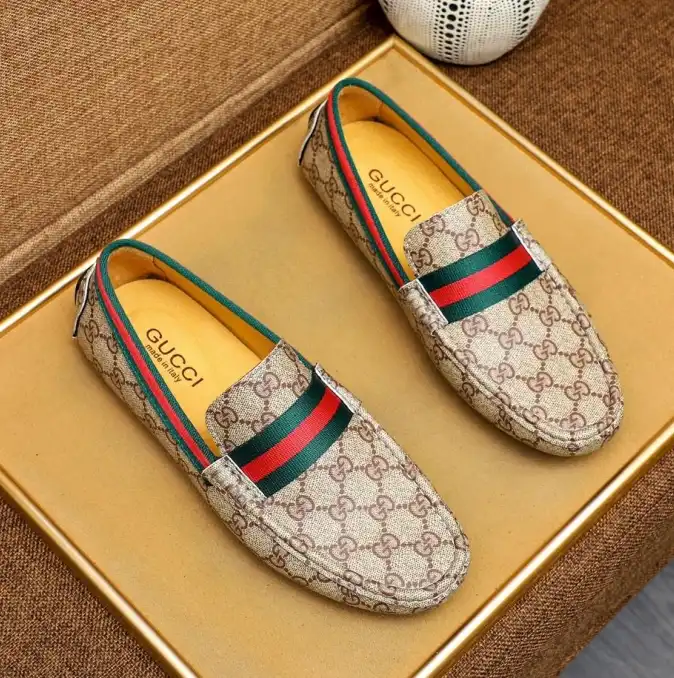 hype Gucci Leather Shoes