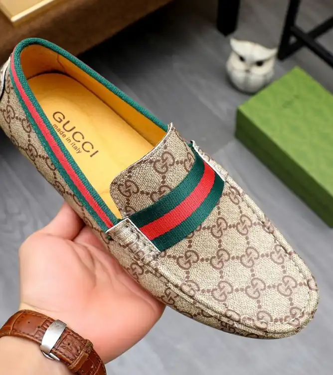 hype Gucci Leather Shoes