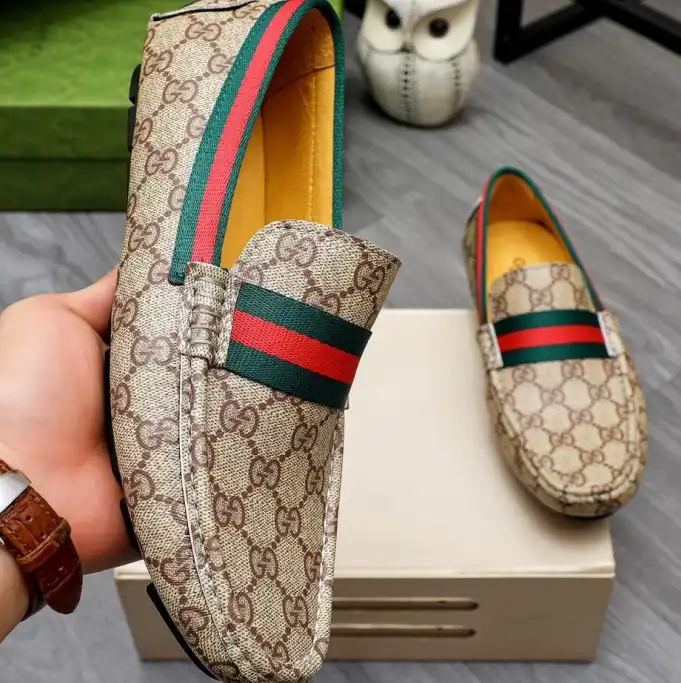 hype Gucci Leather Shoes