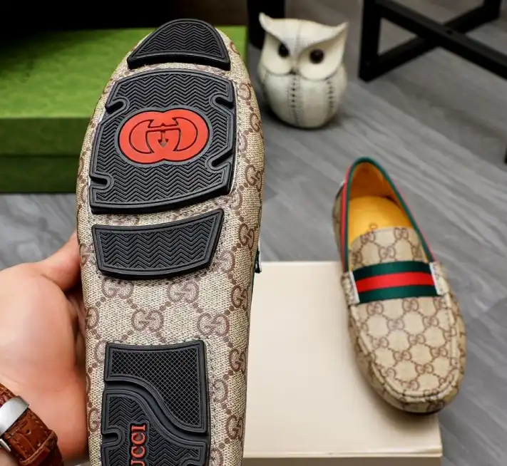 hype Gucci Leather Shoes