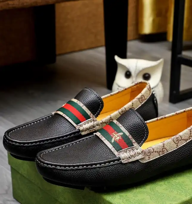 hype Gucci Leather Shoes