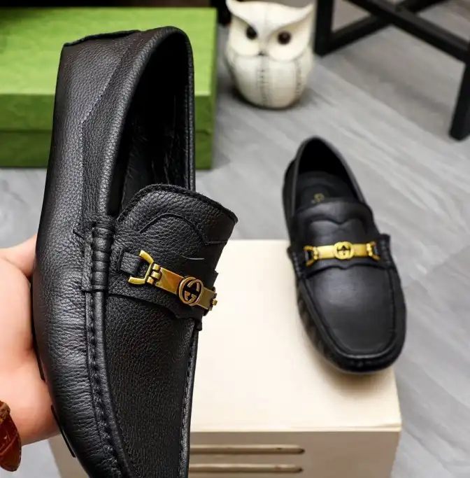 hype Gucci Leather Shoes