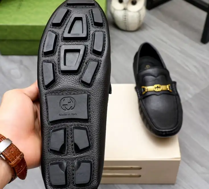 hype Gucci Leather Shoes