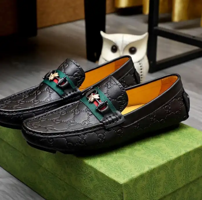 hype Gucci Leather Shoes