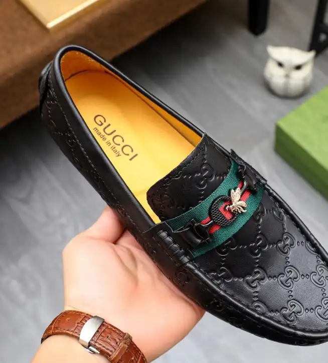 hype Gucci Leather Shoes