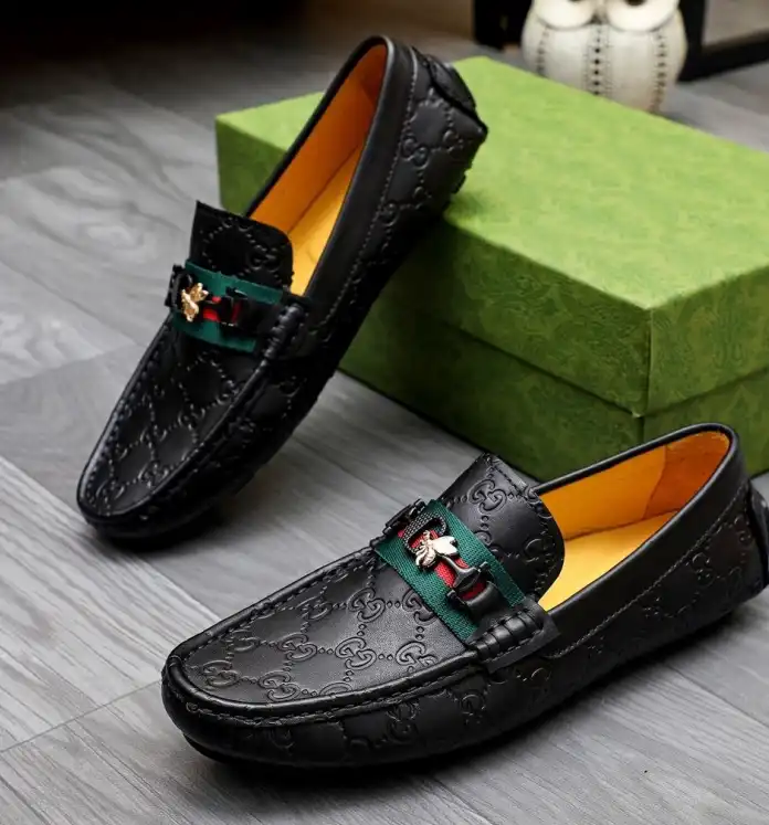 hype Gucci Leather Shoes