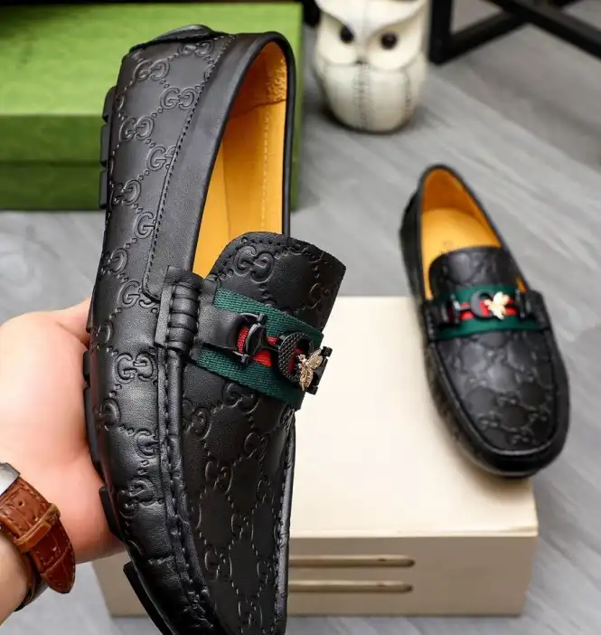 hype Gucci Leather Shoes