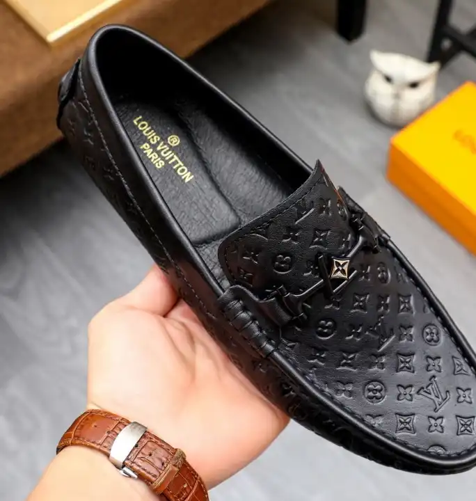 hype LV Leather Shoes