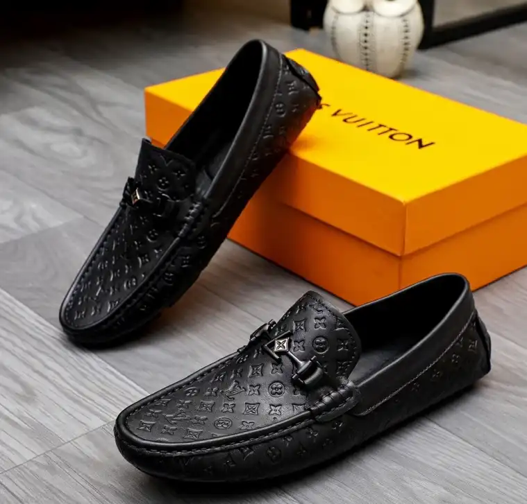 hype LV Leather Shoes