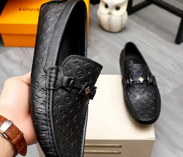 hype LV Leather Shoes