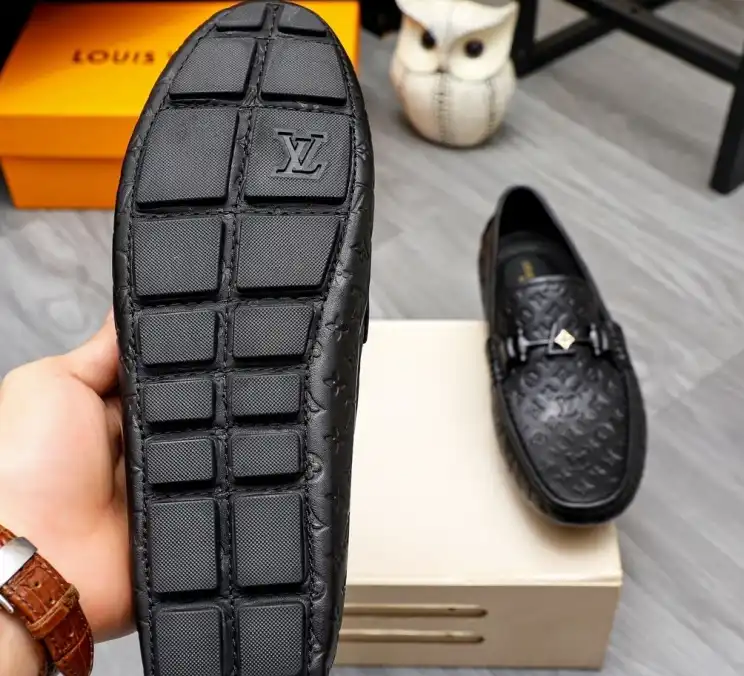 hype LV Leather Shoes