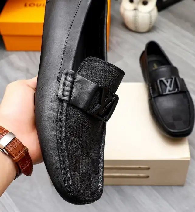 hype LV Leather Shoes