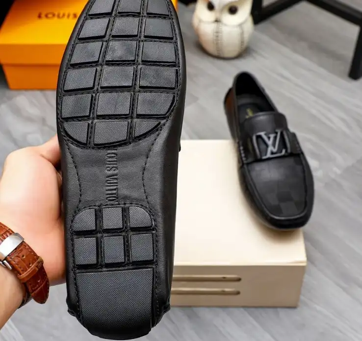 hype LV Leather Shoes