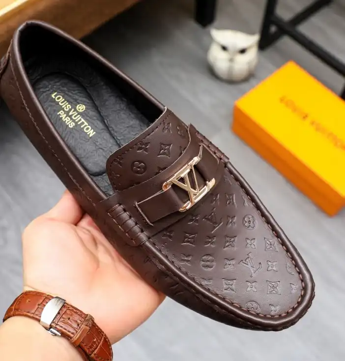 hype LV Leather Shoes