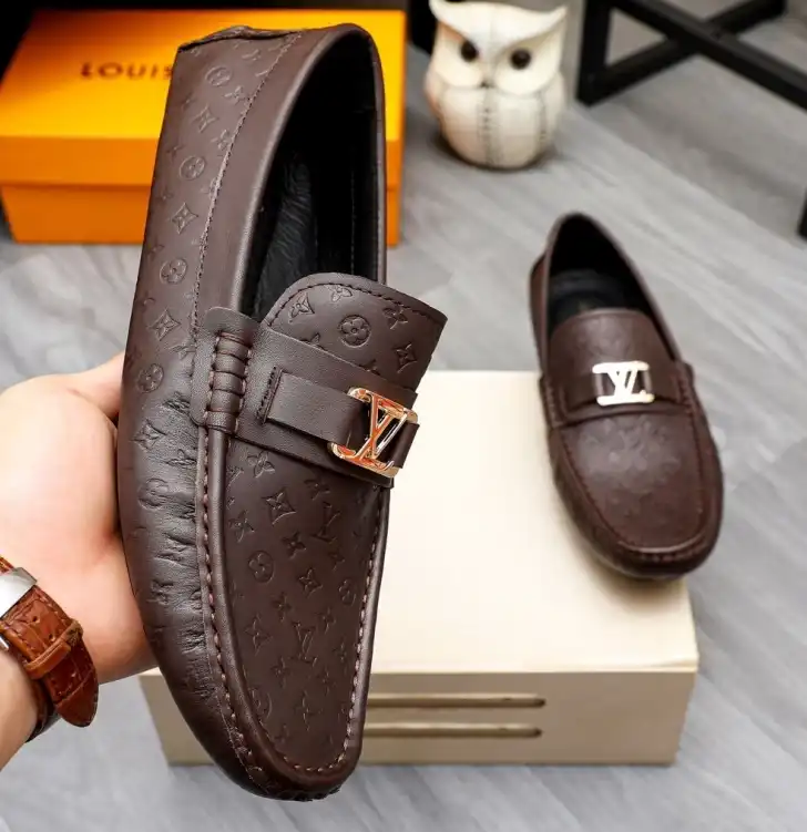 hype LV Leather Shoes