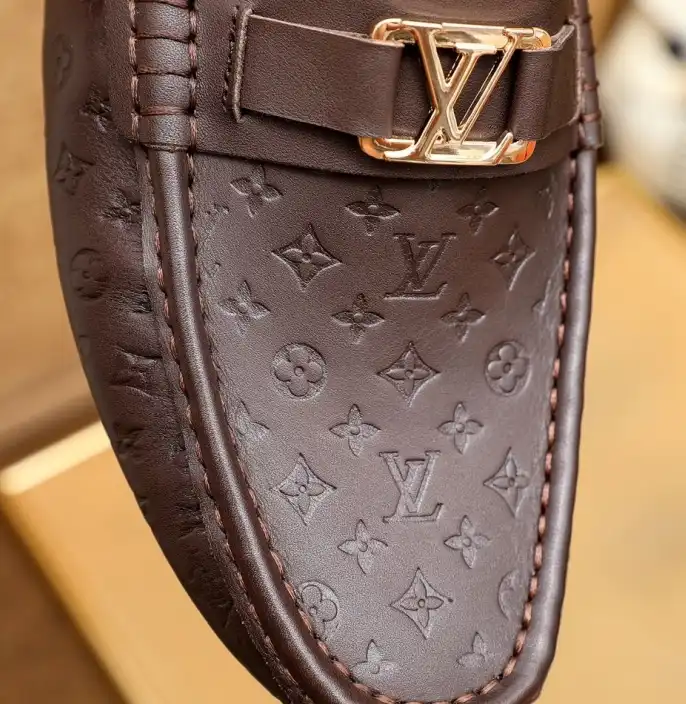 hype LV Leather Shoes