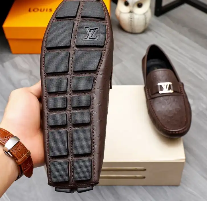 hype LV Leather Shoes