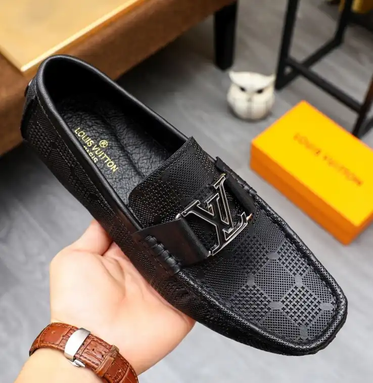 hype LV Leather Shoes