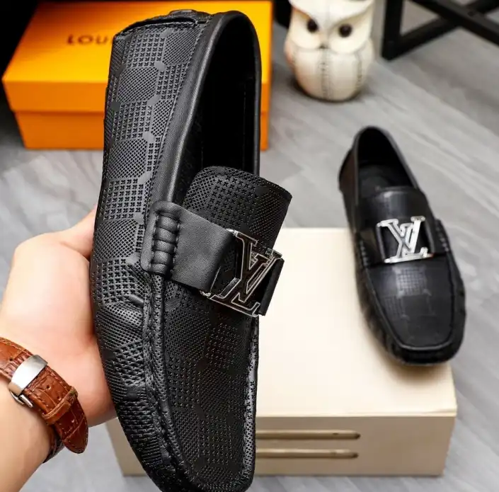 hype LV Leather Shoes