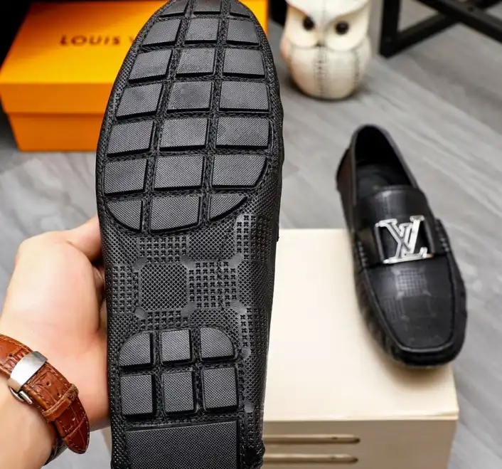 hype LV Leather Shoes