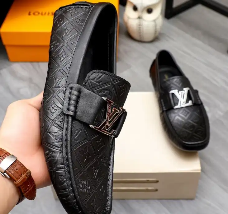 hype LV Leather Shoes