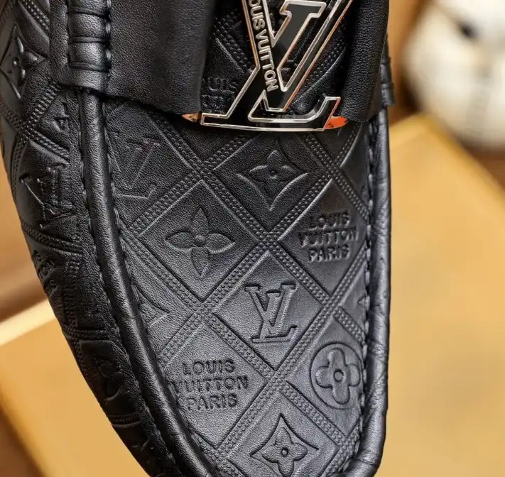 hype LV Leather Shoes