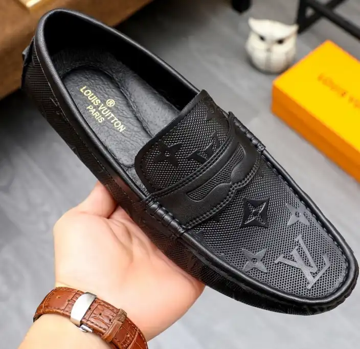 hype LV Leather Shoes