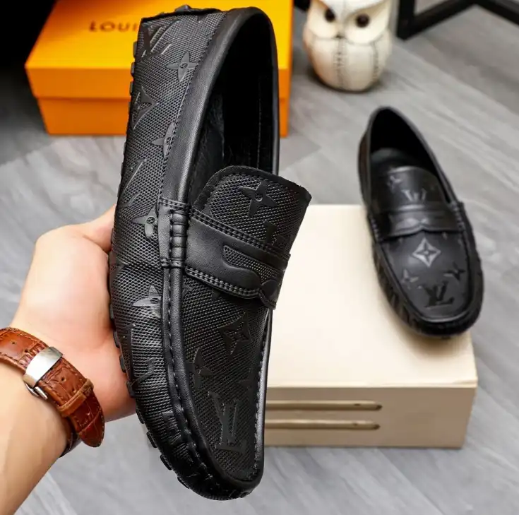 hype LV Leather Shoes