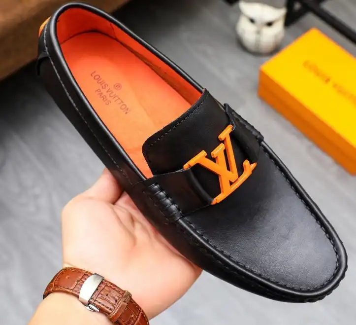 hype LV Leather Shoes